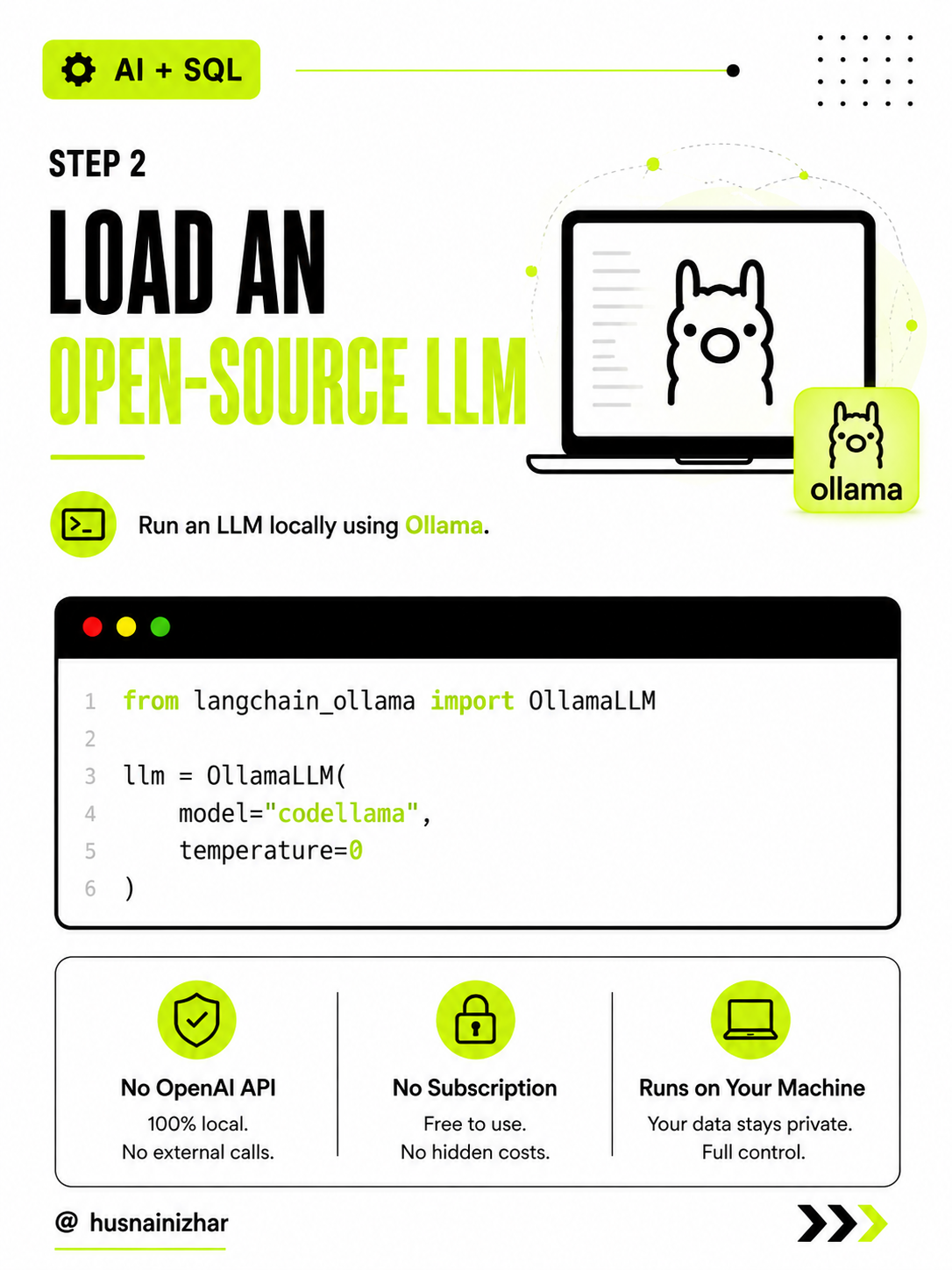 Step 2: Load a local LLM